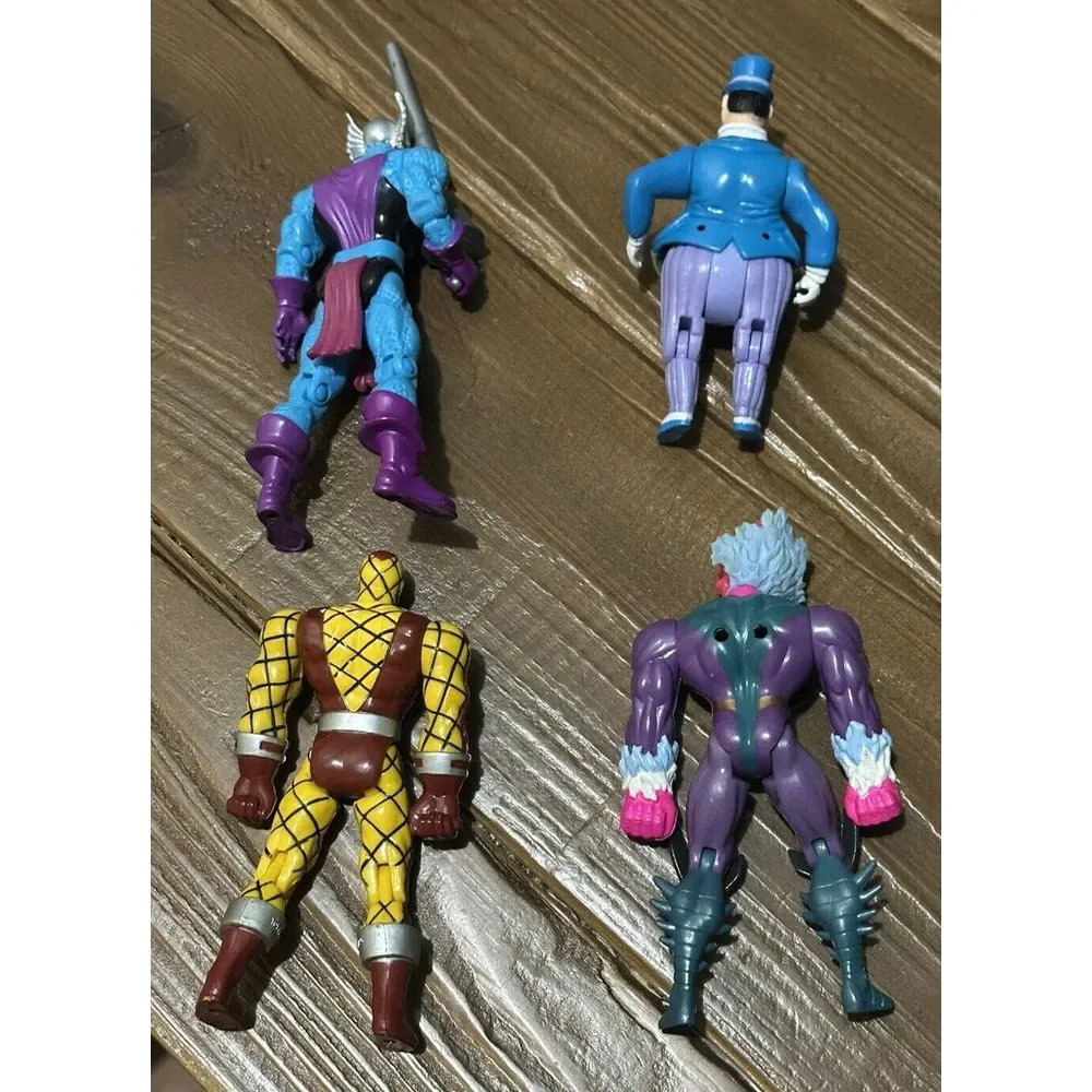 Zarathos, The Penguin,‎ Biz Shocker, & Dreadknight  4 Action Figures 5.5 Inches